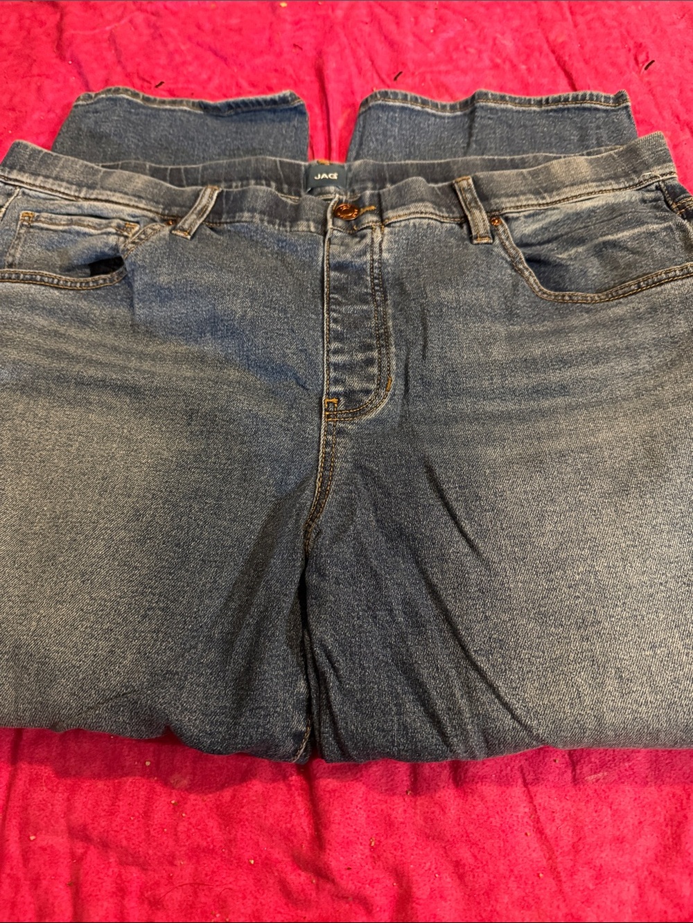 Jag Jeans Women's Boot Cut Blue Denim Jeans